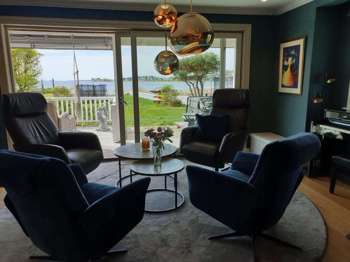 Beach Front Villa In Tonsberg Norway Only July 20-25 Buitenkant foto